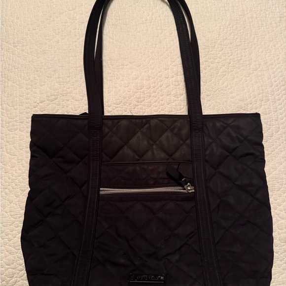 Vera Bradley Black Tote Bag - Picture 9 of 9